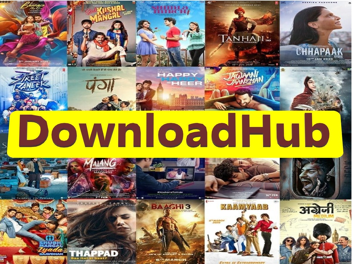 DownloadHub – Download Top Best 300MB Dual Audio Movies, Hindi, Punjabi Movies!